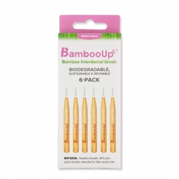 BambooUpBambooInterdentaleBorstels040mm6stuks