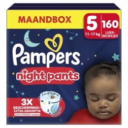 PampersBabyDryNightPantsLuierbroekjesMaat511kg-17kg160stuks