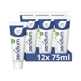 12xZendiumTandpastaClassic75ml
