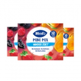 3xHeroJamMinderZoetVariatieCups10x20gr