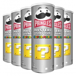 6xPringlesChipsMysteryCan165gr