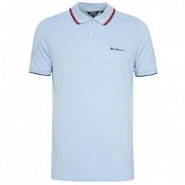 BENSHERMANTwinTippedHerenPoloshirt0076270-IJSBLAUW