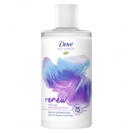 3xDoveBathTherapyRenewBadschuimDouchgel400ml