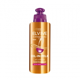 3xLOralElviveExtraordinaryOilKrulverzorgingOil-In-Milk200ml