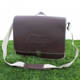 SchoudertasCollegeDonkerbruin