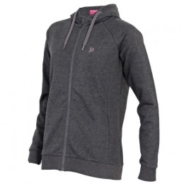 DonnayDonnayDames-VestmetcapuchonAnna-Donkergrijsgemleerd