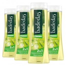 4xBadedasDouche2in1Fresh600ml