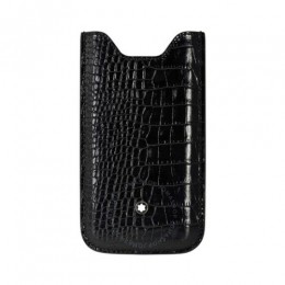 Montblancmeisterstckleathersmartphoneholderformaat73x13cmkleurbruin