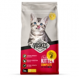 VoskesKattenbrokkenKittenKip7kg