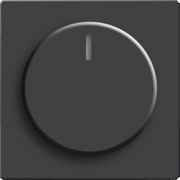 Busch-JaegerFutureLinearSchakelmateriaalDimmerDraaiknopMatZwart