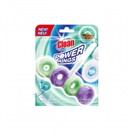 6xAtHomeToiletblokPowerRingsPine40gr