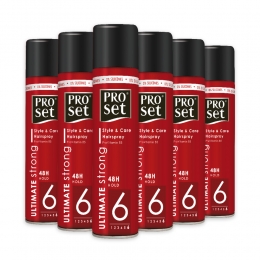 6xProsetHaarsprayUltimateSterk300ml