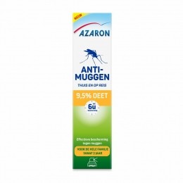 2xAzaronAntiMuggenspray95DEET100ml