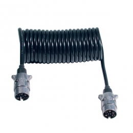 MenbersSpiraalkabel7-polig12VAluminium