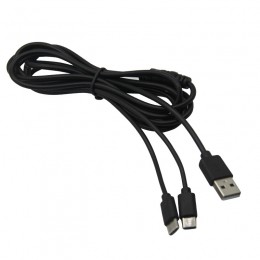 DuoOplaadkabelFastChargeDataCablevoorPS5DualSenseController-USB-C-2m