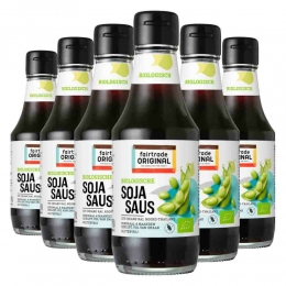 6xFairtradeOriginalSojasausBiologisch200ml