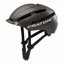 CratoniC-Loom20brownmate-bikehelm-Maat52-57cm-Fietshelmmetverlichting