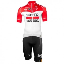 LOTTOSOUDALPRR2018SetfietsshirtfietsbroekvoorherenFietskleding
