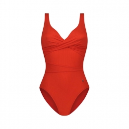 BeachlifeFieryRedPaddedSwimsuit