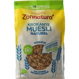 ZonnaturaKrokanteMuesliNaturelBiologisch375gr
