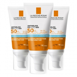 3xLaRochePosayAntheliosUltraZonnebrandcrmeGezichtSPF5050ml