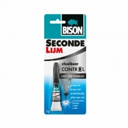 12xBisonSecondeLijmVloeibaarControl3gr