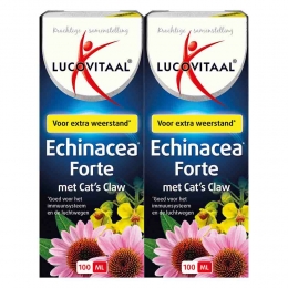 GratisVerzending2xLucovitaalEchinaceaFortemetCatsClaw100ml