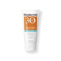 3xBiodermalZonnecrmeGezichtHydraplusSPF3050ml