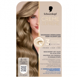 SchwarzkopfCremeSupremeHaarkleuring8-161set