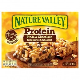 8xNatureValleyProteinePindaChocolade4stuks