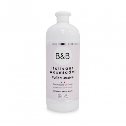 6xBBItaliaanseWasparfumWasmiddelWitteMusk1000ml