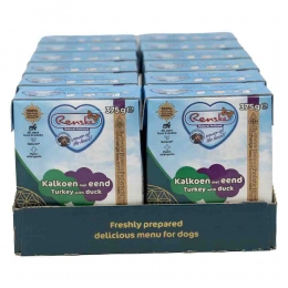 12xRenskeVersTetraHondenvoerNatKalkoenmetEend375gr