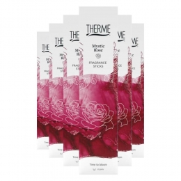 6xThermeGeurstokjesMysticRose100ml