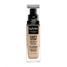NYXProfessionalMakeupCantStopWontStopFullCoverageFoundationNude30ml