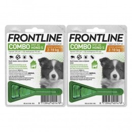 2xFrontlineComboPuppyVlooienmiddel