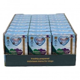 24xRenskeVersTetraHondenvoerNatKalkoenmetEend185gr