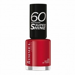 3xRimmel60SecondsSupershineNagellak315QueenOfTarts8ml