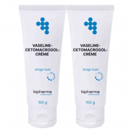 2xBipharmaVaselineCetomacrogolcrme100gr