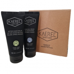KaerelShavingSetScheercrme100mlAfterShaveBalsem100ml1set