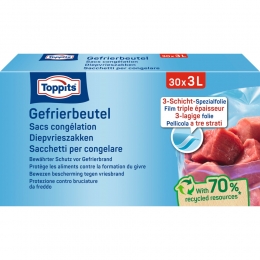 ToppitsDiepvrieszakjes3liter30stuks