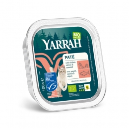 YarrahBioKattenvoerPatZalm100gr