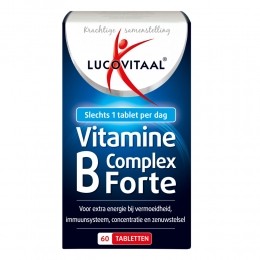 GratisVerzending3xLucovitaalVitamineBComplexForte60tabletten