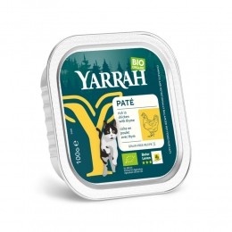 YarrahBioAluPatGrainfreeKattenvoerNatKip100gr
