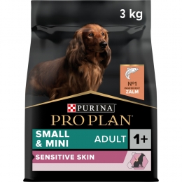ProPlanHondenvoerDroogAdultSmallMiniSensitiveSkinZalm3kg