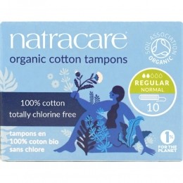 3xNatracareTamponsKatoenNormaal10stuks