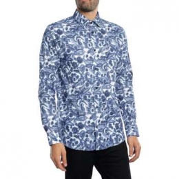 OverhemdLangeMouwTedBakerPalsleyNormaalShirt