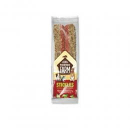 8xTinyFriendsFarmKnaagdierstickAppel-Veenbes100gr