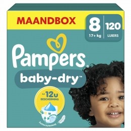 PampersBabyDryLuiersMaat817kg120stuks