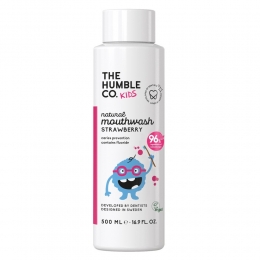 HumbleBrushMondwaterStrawberryKids500ml