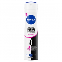 NIVEADeodorantSprayInvisibleForBlackWhiteClear150ml
